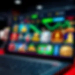 A captivating online casino interface showcasing various games